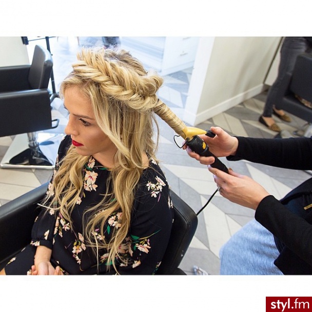 Blond Warkocze Kręcone Na co dzień Długie Fryzury