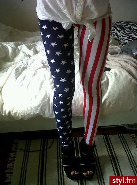 Leginsy Spodnie Moda