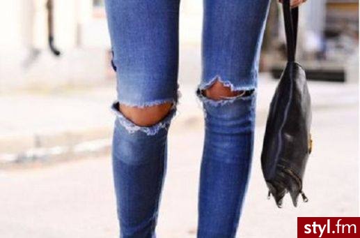 Jeansy Spodnie Moda