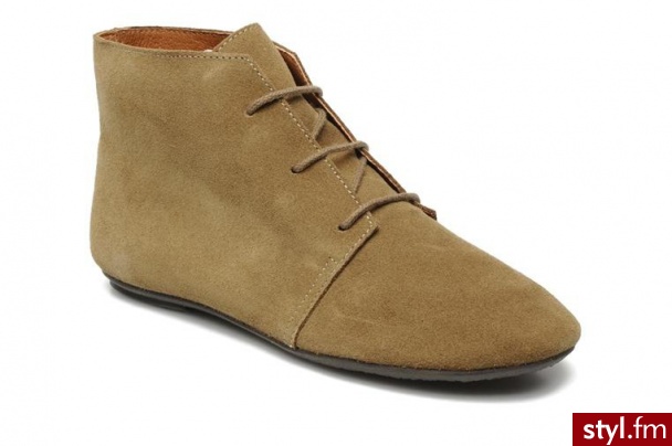 Jonak PÓŁBUTY I BOTKI DADDY BY (Brązowy) - Botki Buty Moda