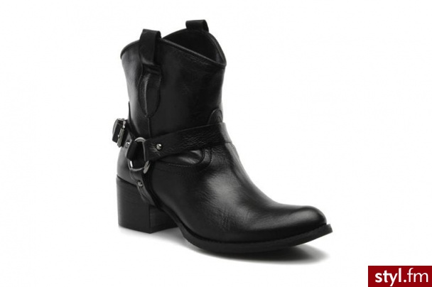 Georgia Rose PÓŁBUTY I BOTKI LATIKA BY GEORGIA ROSE (Czarny) - Botki Buty Moda