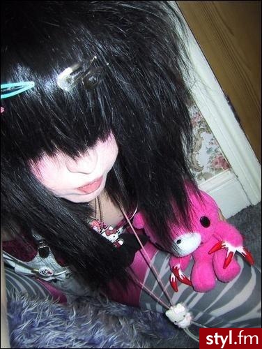 EMO Alternatywne Średnie Fryzury