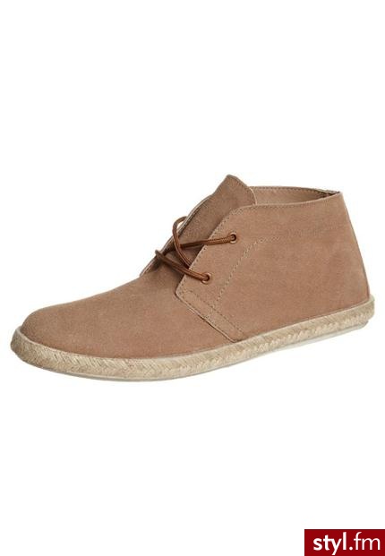 YOUR TURN Botki sznurowane brązowy - Botki Buty Moda