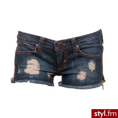 Ziggy Zip Cutoff Short - frankie b. Denim - Polyvore. Pobrano ze strony: http://www.polyvore.com/cgi/thing?id=16910504 - Pozostałe Ciuchy Moda