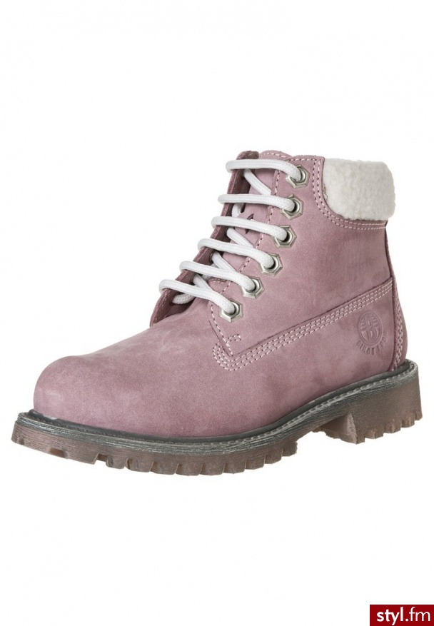 Balducci WOLF Botki sznurowane różowy - Botki Buty Moda