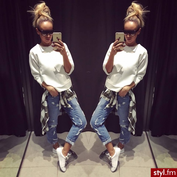 Jeansy Spodnie Moda