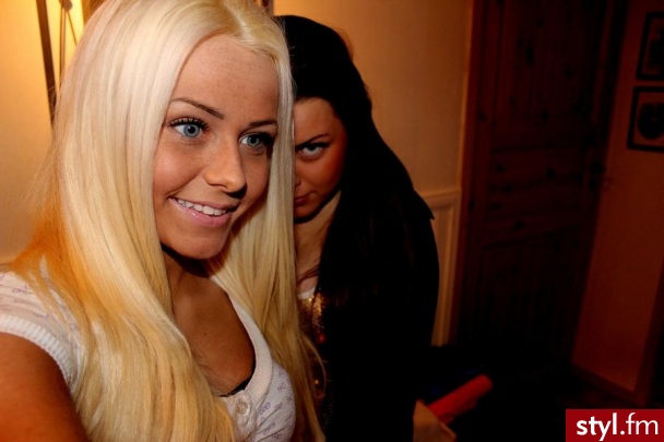 Blond Rozpuszczone Proste Na co dzień Długie Fryzury