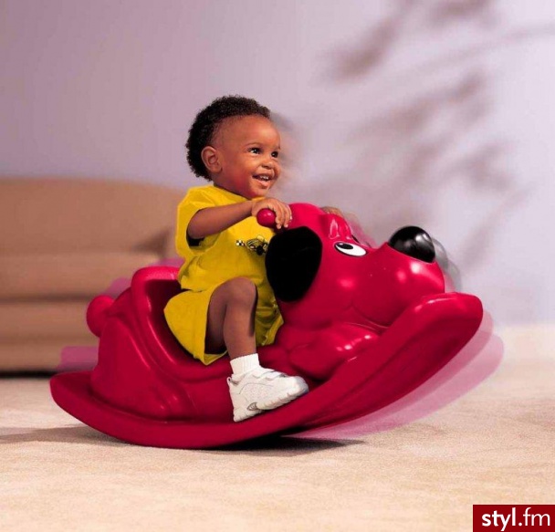 Little Tikes Piesek Na Biegunach Czerwony 171598 - Dziecko