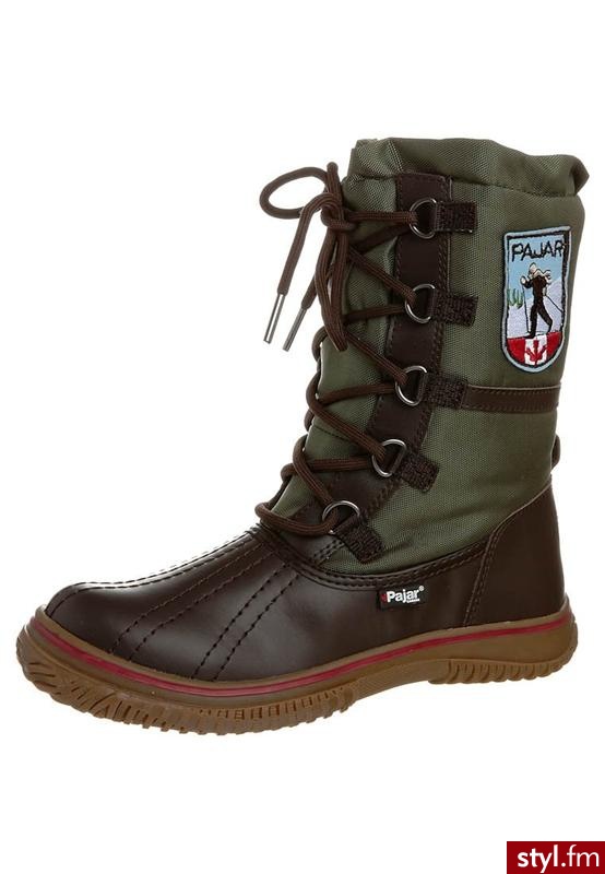 Pajar GRIP LOW Kozaki zimowe brązowy - Kozaki Buty Moda