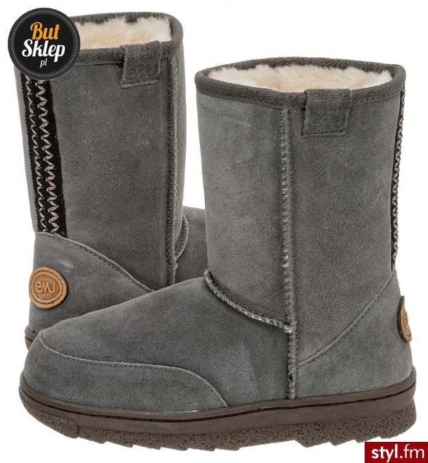EMU AUSTRALIA BUTY BUSHRANGER LO CHARCOAL (K10105) - Emu Buty Moda