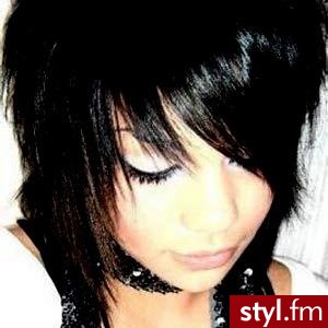 EMO Alternatywne Średnie Fryzury