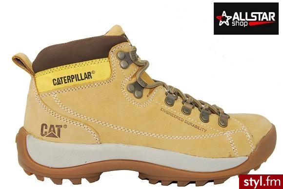 CATERPILLAR buty ACTIVE ALASKA 301449 TRAPERY BEŻOWY - Pozostałe Buty Moda