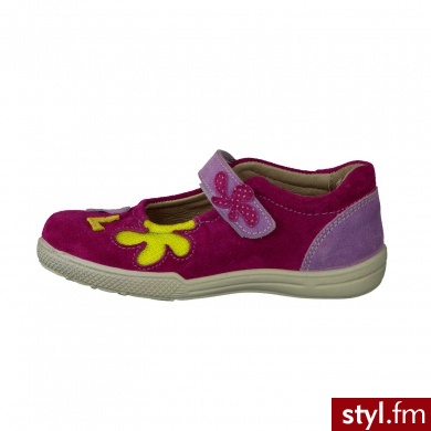 Ricosta Baleriny FIE pop różowy - Balerinki Buty Moda