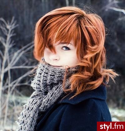 Średnie Fryzury