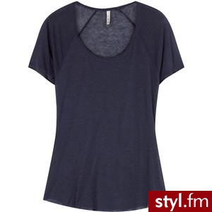 IRO Talmi linen-blend T-shirt - Polyvore. Pobrano ze strony: http://www.polyvore.com/iro_talmi_linen-blend_shirt/thing?id=18883273 - Pozostałe Ciuchy Moda