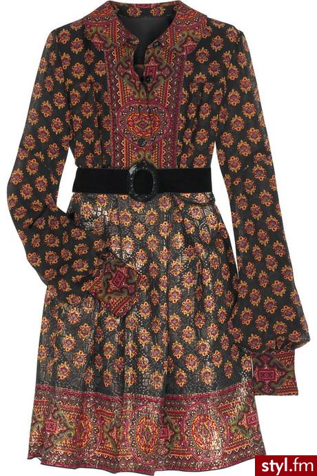Anna Sui - 625$, nie wiem jak wam, ale mnie ta sukienka strasznie się podoba. - Pozostałe Ciuchy Moda