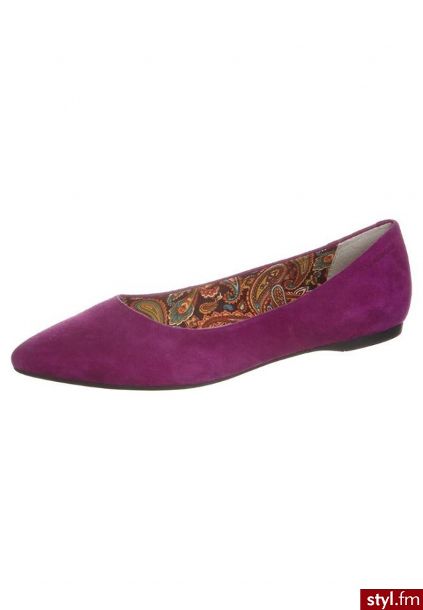 Vagabond LEROC Baleriny lilia - Balerinki Buty Moda