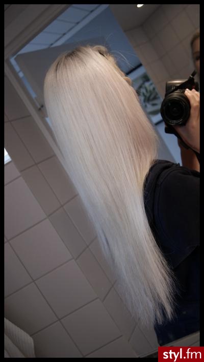 Blond Rozpuszczone Proste Na co dzień Długie Fryzury