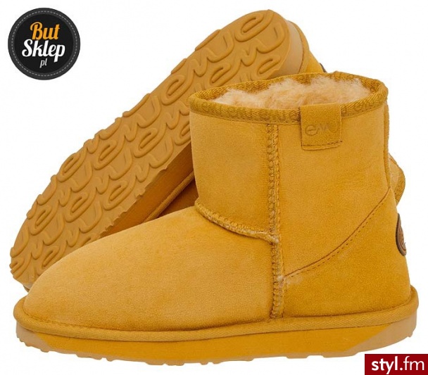 EMU AUSTRALIA BUTY STINGER MINI GOLD (W10003) - Emu Buty Moda
