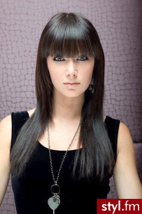 Średnie Fryzury