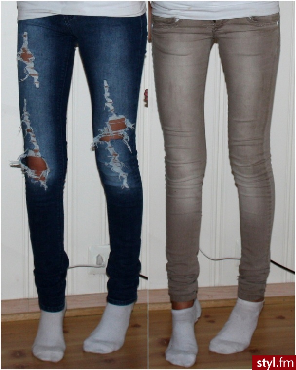 Jeansy Spodnie Moda