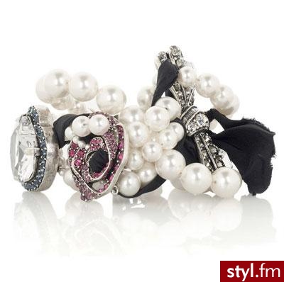 Bransoletka z pereł od Lanvin. Cena: £604.35 - Pozostałe Dodatki Moda