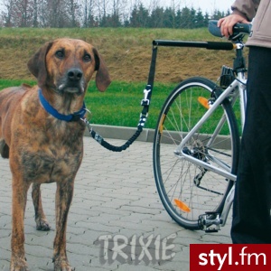 Trixie ''Biker-Set'' smycz do roweru - Psy Zwierzaki