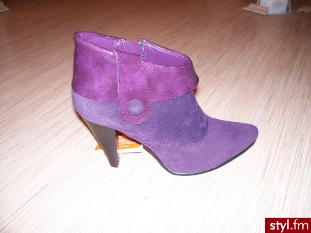 purple ;D - Pozostałe Buty Moda
