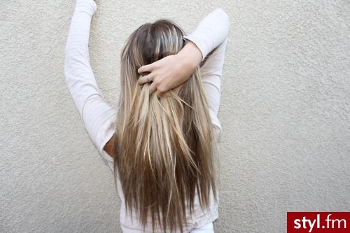 Blond Rozpuszczone Proste Na co dzień Długie Fryzury