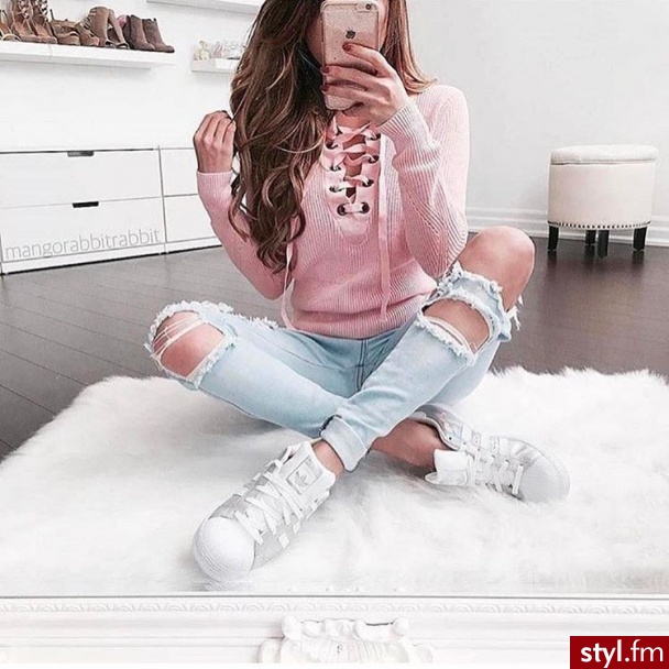 Jeansy Spodnie Moda