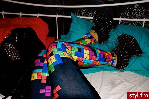 Leginsy Spodnie Moda