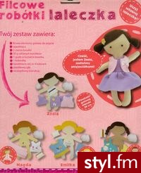 Stnux Filcowe Robótki Laleczka Zosia - Dziecko