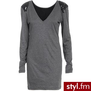 kif.if Kleid Sequins Grey - Polyvore. Pobrano ze strony: http://www.polyvore.com/cgi/thing?id=24395748 - Pozostałe Ciuchy Moda