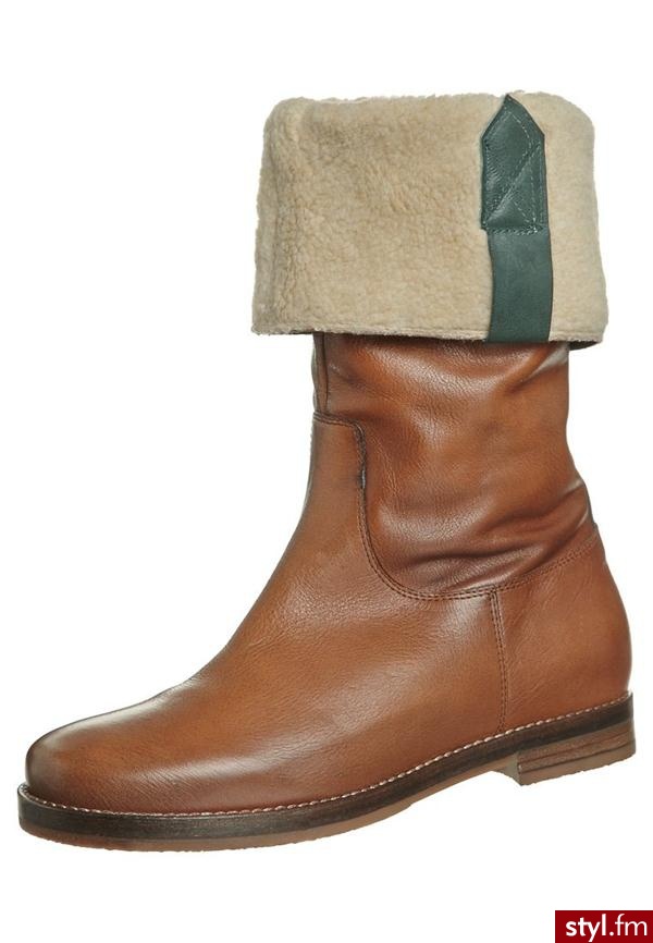 Manas Design Kozaki brązowy (132D0508LYM) - Kozaki Buty Moda