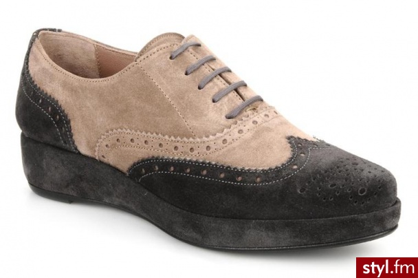 Georgia Rose BUTY SZNUROWANE LINE BY GEORGIA ROSE (Beżowy) - Pozostałe Buty Moda