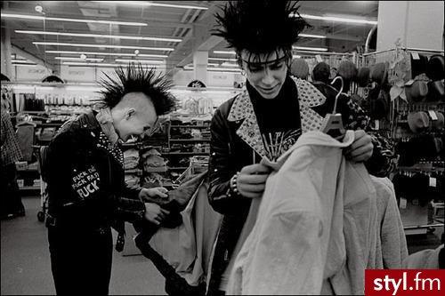 Punk Rock Alternatywne Średnie Fryzury