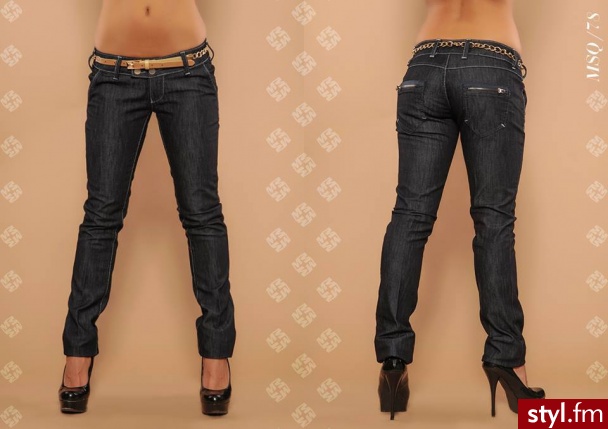 Jeansy Spodnie Moda