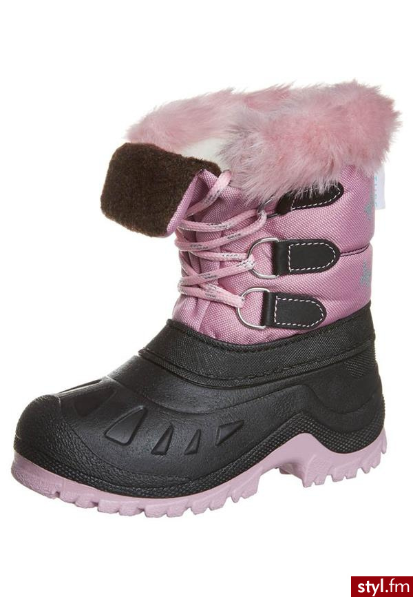 STUPS Śniegowce różowy (C-425) - Pozostałe Buty Moda