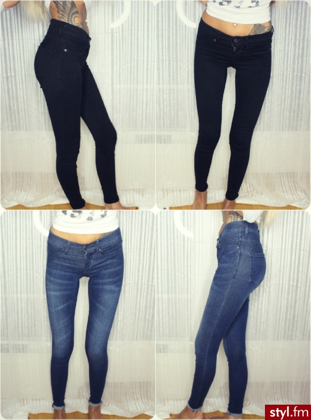 Jeansy Spodnie Moda