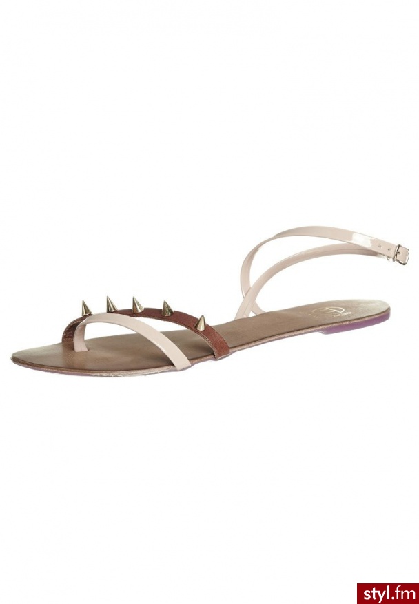 Bagatt Japonki beżowy (03CD780587301) - Klapki Buty Moda
