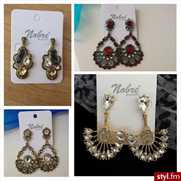 Kolczyki Biżuteria Moda