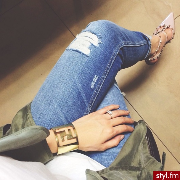 Jeansy Spodnie Moda