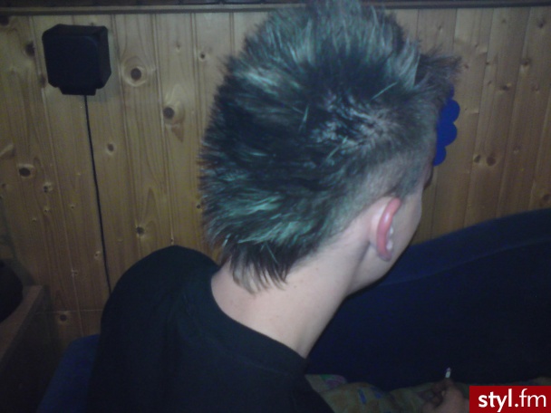 Punk Rock Alternatywne Średnie Fryzury