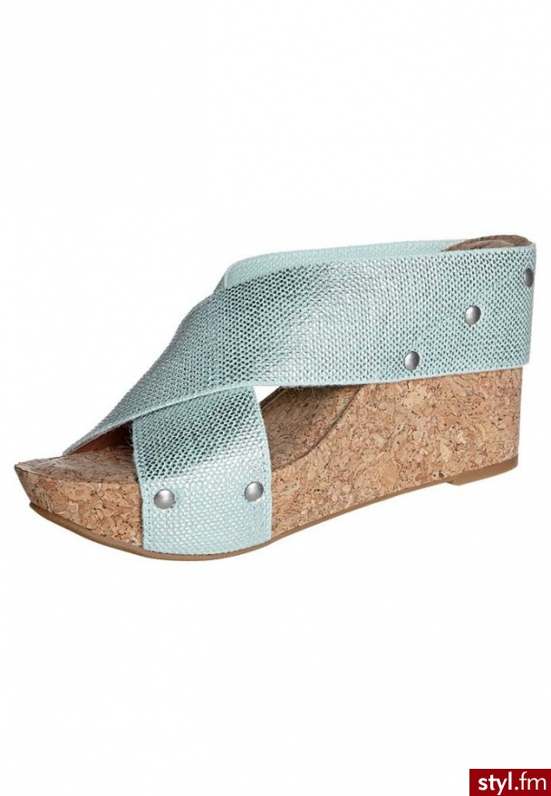 Lucky Brand MILLER Klapki turkusowy - Klapki Buty Moda