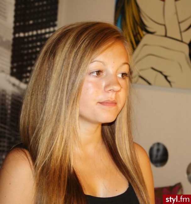 Blond Rozpuszczone Proste Na co dzień Długie Fryzury