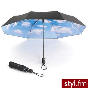 Parasol z kawałeczkiem nieba,warty 100 zł. - Misz-masz