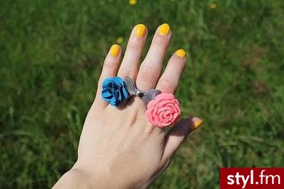 Pierścionki - Pozostałe Dodatki Moda