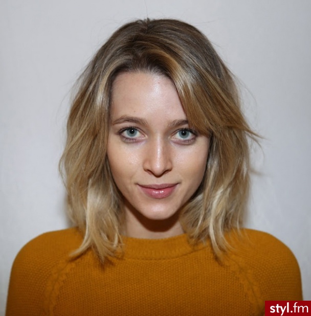 Średnie Fryzury