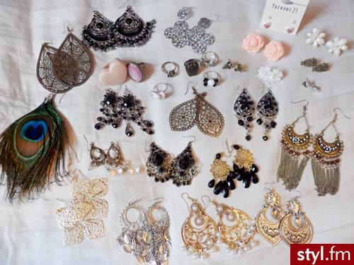 Kolczyki Biżuteria Moda
