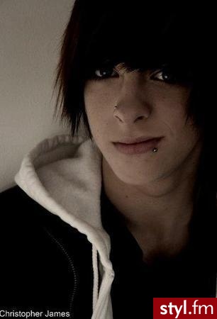 EMO Alternatywne Średnie Fryzury